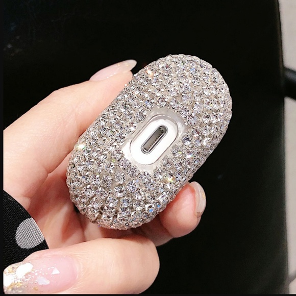 AirPods Case Cover - Blinged Diamond Crystal Studs - Picture 5 of 6